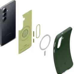 ETUI SPIGEN NANO POP MAG SAMSUNG GALAXY S26 MAGSAFE AVO GREEN