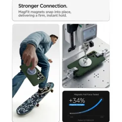 ETUI SPIGEN NANO POP MAG SAMSUNG GALAXY S26 ULTRA MAGSAFE AVO GREEN