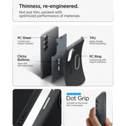 ETUI SPIGEN NANO POP MAG SAMSUNG GALAXY S26 MAGSAFE BLACK SESAME