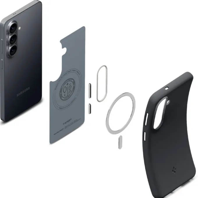 ETUI SPIGEN NANO POP MAG SAMSUNG GALAXY S26 MAGSAFE BLACK SESAME