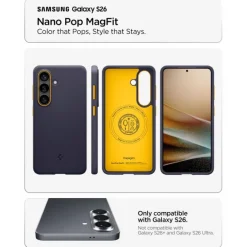 ETUI SPIGEN NANO POP MAG SAMSUNG GALAXY S26 MAGSAFE BLUEBERRY NAVY