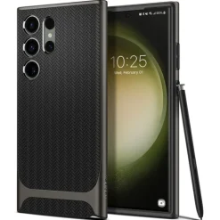 Etui Spigen Neo Hybrid Galaxy S23 Ultra Gunmetal Case