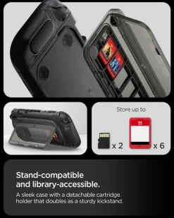 ETUI SPIGEN NINTENDO SWITCH 2 SNAP CZARNE
