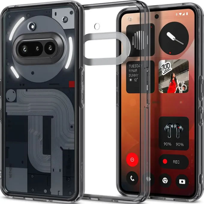 ETUI SPIGEN NOTHING PHONE 3A ULTRA HYBRID SPACE CRYSTAL