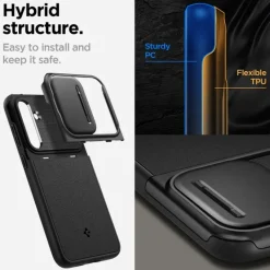 Etui Spigen Optik Armor Galaxy S23 FE Black Case