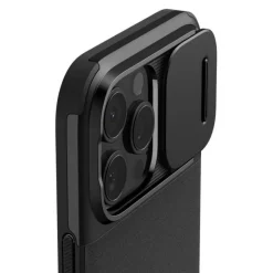 ETUI SPIGEN OPTIK ARMOR MAG MAGSAFE IPHONE 16 PRO MAX BLACK