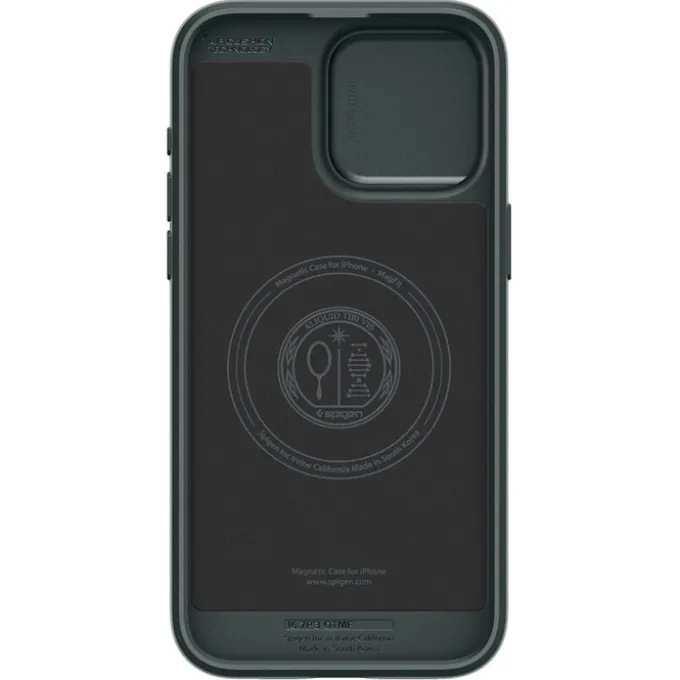 Etui Spigen Optik Armor Mag Magsafe iPhone 15 Pro Abyss Green Case