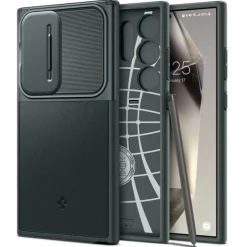 Etui Spigen Optik Armor Samsung Galaxy S24 Ultra Abyss Green Case