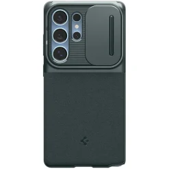 ETUI SPIGEN OPTIK ARMOR SAMSUNG GALAXY S25 ULTRA ABYSS GREEN