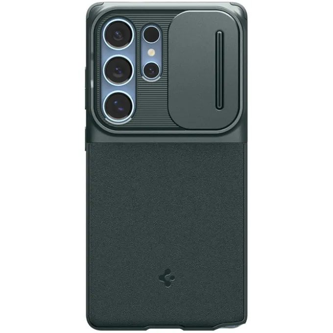 ETUI SPIGEN OPTIK ARMOR SAMSUNG GALAXY S25 ULTRA ABYSS GREEN