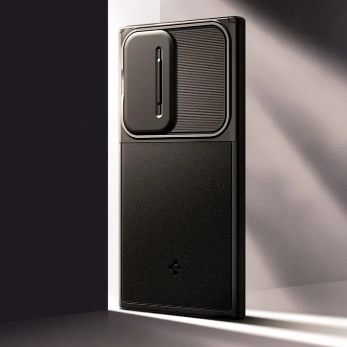 Etui Spigen Optik Armor Samsung Galaxy S24 Ultra Black Case