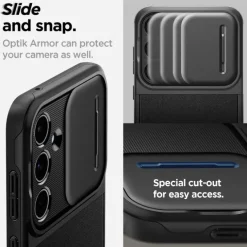 Etui Spigen Optik Armor Samsung Galaxy A55 5g Black Case