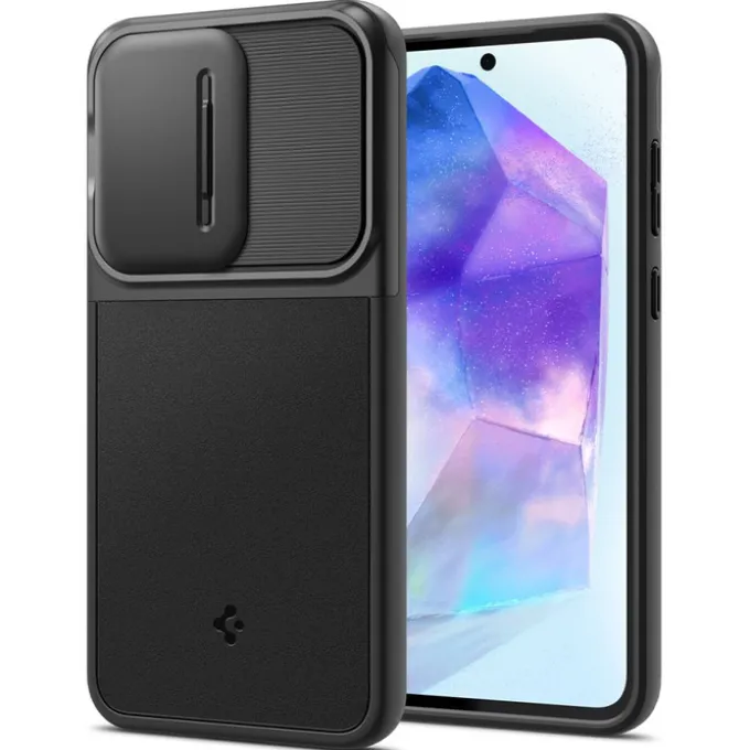 Etui Spigen Optik Armor Samsung Galaxy A55 5g Black Case