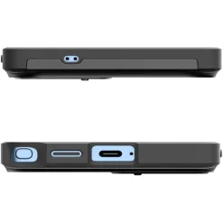 ETUI SPIGEN OPTIK ARMOR SAMSUNG GALAXY S25 ULTRA BLACK