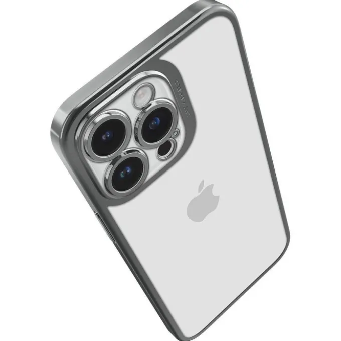 Etui Spigen Optik Crystal iPhone 14 Pro Max Chrome Greycase