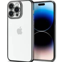 Etui Spigen Optik Crystal iPhone 14 Pro Max Chrome Greycase