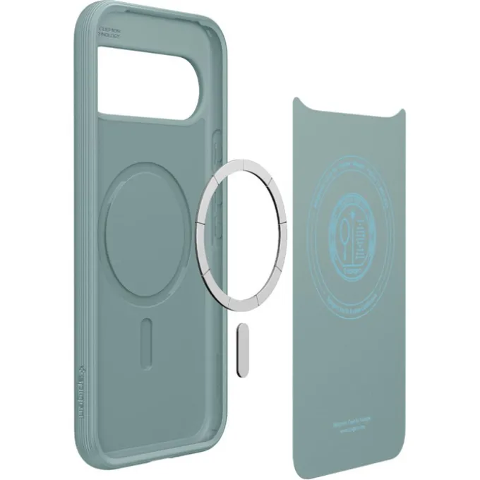 ETUI SPIGEN PARALLAX MAG MAGSAFE GOOGLE PIXEL 10 / 10 PRO SAGE GREEN