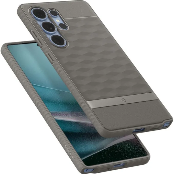 ETUI SPIGEN PARALLAX MAG MAGSAFE SAMSUNG GALAXY S25 ULTRA ASH GREY