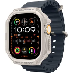 Etui Spigen Rugged Armor Apple Watch Ultra 1 / 2 (49 Mm) Dune Beige Case