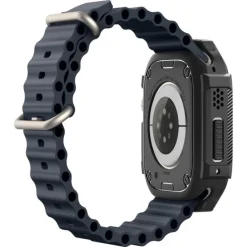 Etui Spigen Rugged Armor Apple Watch Ultra 49mm Ultra 2 Czarne