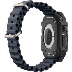 Etui Spigen Rugged Armor Apple Watch Ultra 49mm Ultra 2 Czarne