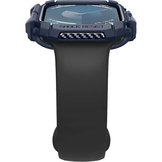 ETUI SPIGEN RUGGED ARMOR APPLE WATCH 10 (46 MM) NAVY BLUE