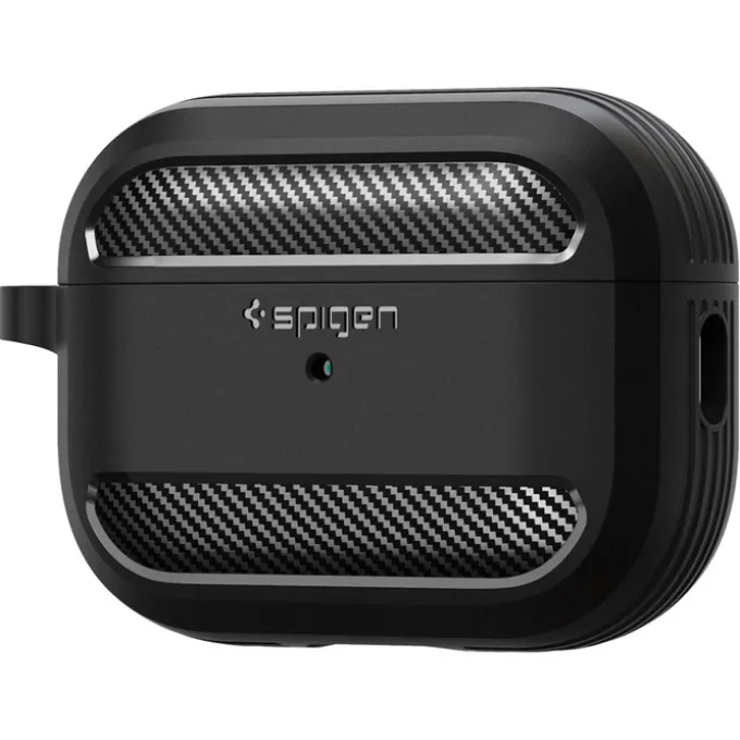 Etui Spigen Rugged Armor Apple Airpods Pro 1 / 2 Matte Black Case