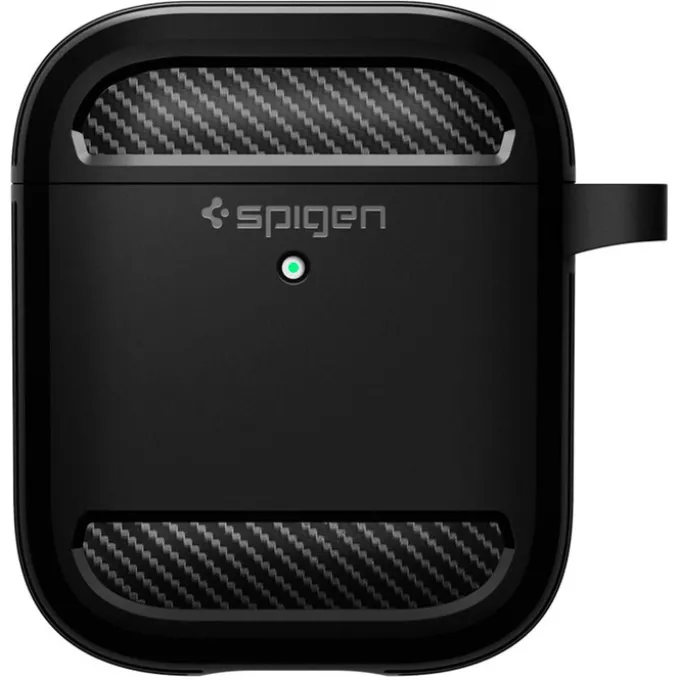 Etui SPIGEN Rugged Armor Apple Airpods Black Czarne Case
