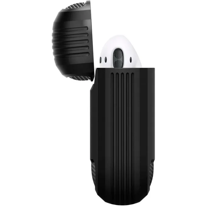 Etui SPIGEN Rugged Armor Apple Airpods Black Czarne Case