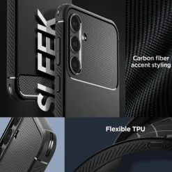 Etui Spigen Rugged Armor Galaxy S23 FE Matte Black Case
