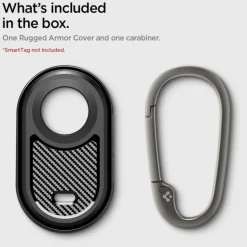 Etui Spigen Rugged Armor Galaxy Smarttag 2 Matte Black