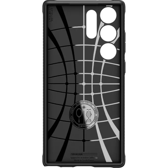 Etui Spigen Rugged Armor Galaxy S23 Ultra Matte Black Czarny Case