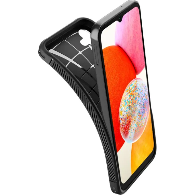 Etui SPIGEN Rugged Armor Galaxy A14 4G / Lte Matte Black