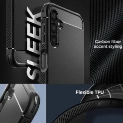 Etui SPIGEN Rugged Armor Galaxy A14 4G / Lte Matte Black