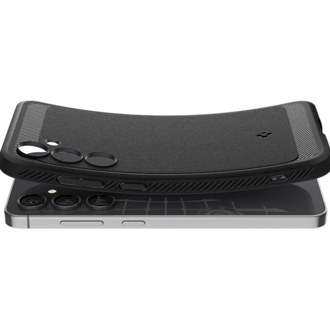 Etui SPIGEN RUGGED ARMOR GALAXY S24 FE MATTE BLACK