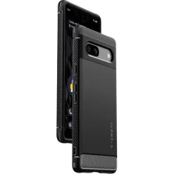 Etui Spigen Rugged Armor Google Pixel 7A Matte Black Case