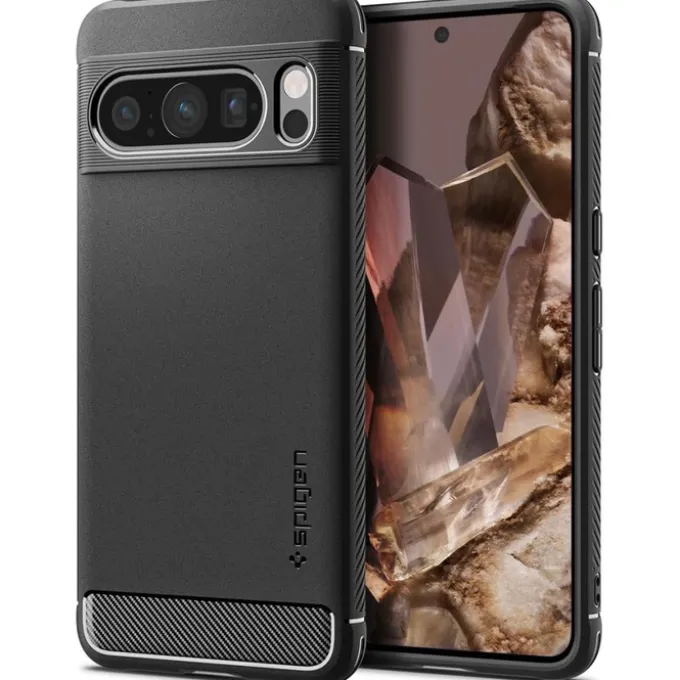 Etui Spigen Rugged Armor Google Pixel 8 Pro Matte Black Case