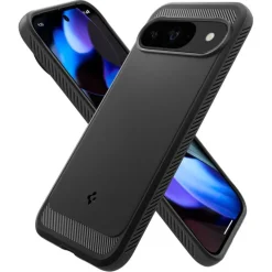 Etui SPIGEN RUGGED ARMOR GOOGLE PIXEL 9 / 9 PRO MATTE BLACK