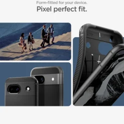 Etui Spigen Rugged Armor Google Pixel 8a Matte Black