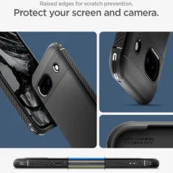 Etui Spigen Rugged Armor Google Pixel 8a Matte Black