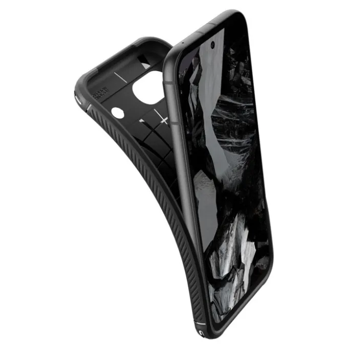 Etui Spigen Rugged Armor Google Pixel 8a Matte Black