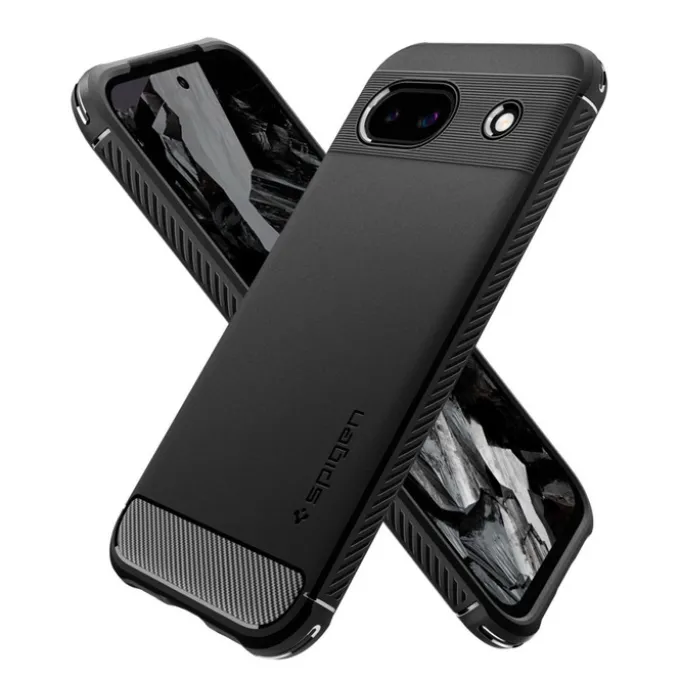 Etui Spigen Rugged Armor Google Pixel 8a Matte Black