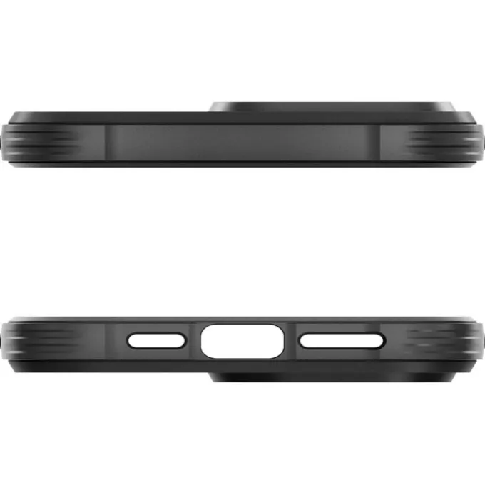 Etui Spigen Rugged Armor Mag Magsafe iPhone 15 Pro Max Matte Black Czarny Case