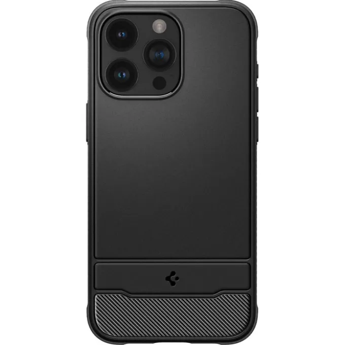 Etui Spigen Rugged Armor Mag Magsafe iPhone 15 Pro Max Matte Black Czarny Case