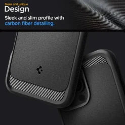ETUI SPIGEN RUGGED ARMOR MAG MAGSAFE IPHONE 16 PRO MAX MATTE BLACK