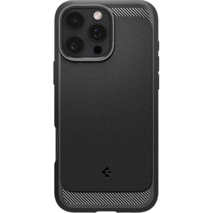 ETUI SPIGEN RUGGED ARMOR MAG MAGSAFE IPHONE 16 PRO MATOWE CZARNE