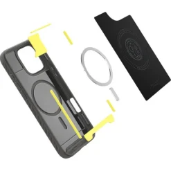 ETUI SPIGEN RUGGED ARMOR MAG MAGSAFE IPHONE 16 PRO MAX GREY