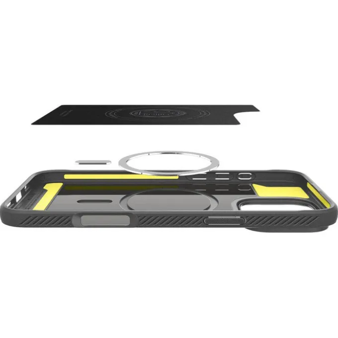 ETUI SPIGEN RUGGED ARMOR MAG MAGSAFE IPHONE 16 PRO MAX GREY