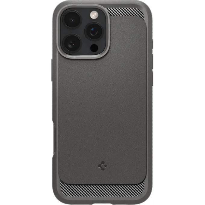 ETUI SPIGEN RUGGED ARMOR MAG MAGSAFE IPHONE 16 PRO GREY
