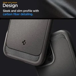 ETUI SPIGEN RUGGED ARMOR MAG MAGSAFE IPHONE 16 PRO GREY